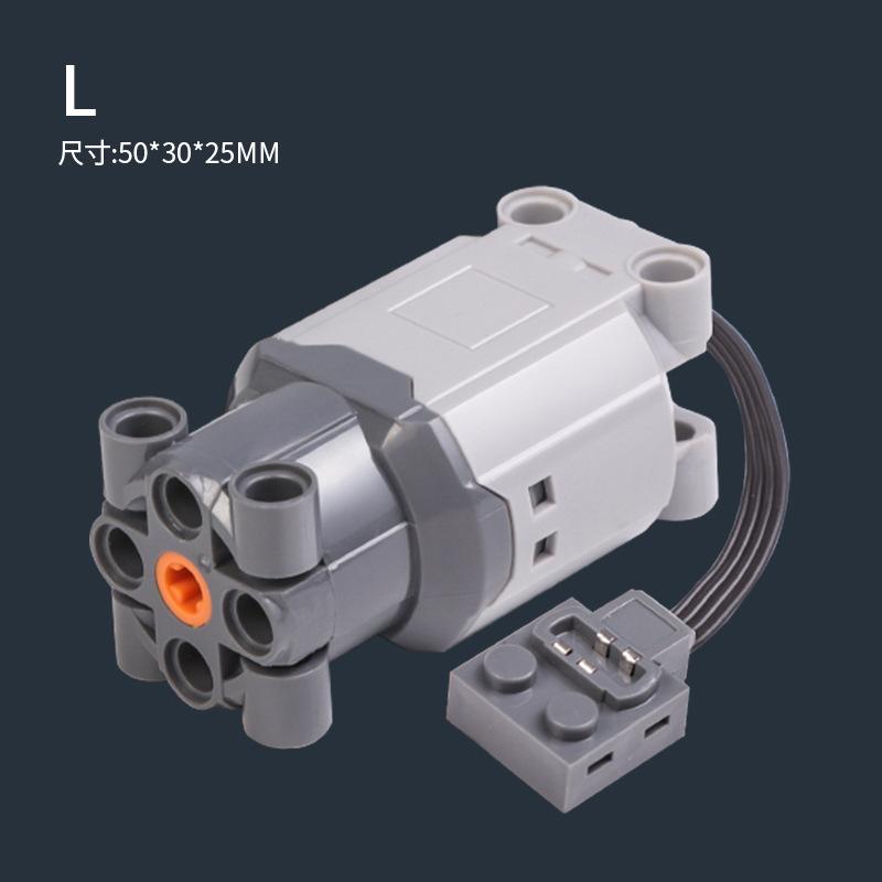 Technical Motor Parts Building Block Compatible Technical Mechanical Group MOC PF Power Function Upgrade XL-M-Servo Motor