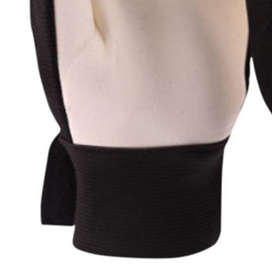 1 пара вратарских перчаток, противоскользящие перчатки для ладоней, супер захват, защита пальцев, регулируемые дышащие детские футбольные перчатки для детей