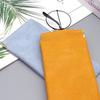 Simple Reading Case Bag PU Leather Sun Glasses Pouch Portable Eyewear Accessories  Unisex