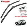 2 шт. щетки стеклоочистителя для Toyota RAV4 XA50 2019-2021 26 "16" подходят для переднего лобового стекла, щетки для окон, резак, аксессуары 2019 2020 2021