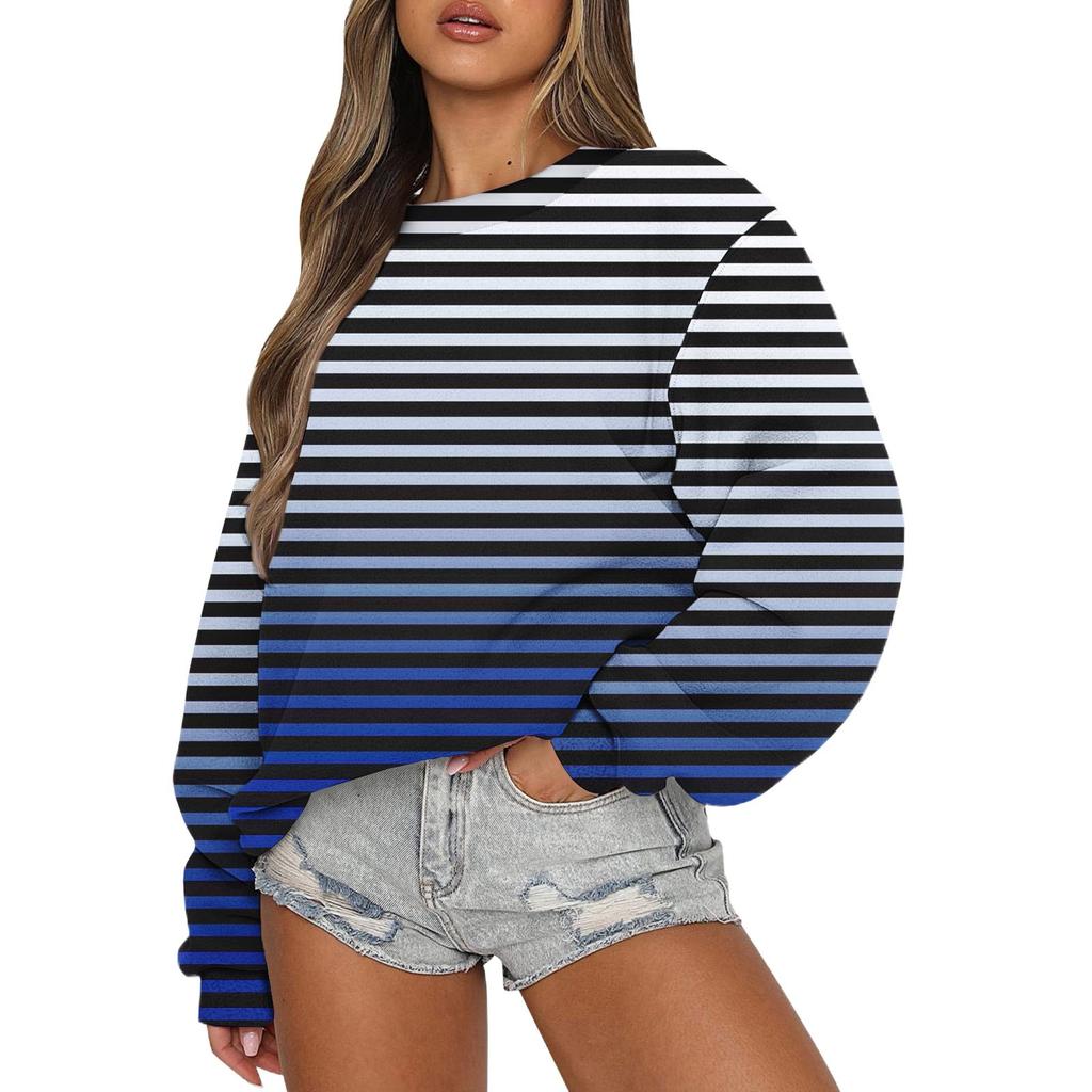 Женский осенне-зимний топ с длинным рукавом, повседневный свитер с круглым вырезом, свободный крой, флисовые топы Pollover