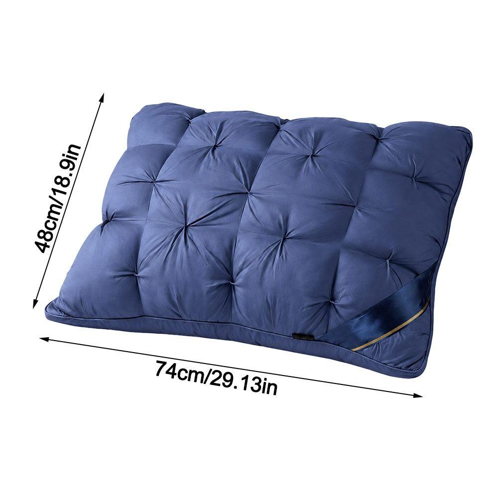 48 × 74cm Cervical Pillow Breathable Pillow Inner Comfortable Deep Sleep Neck Pillow  Home Use
