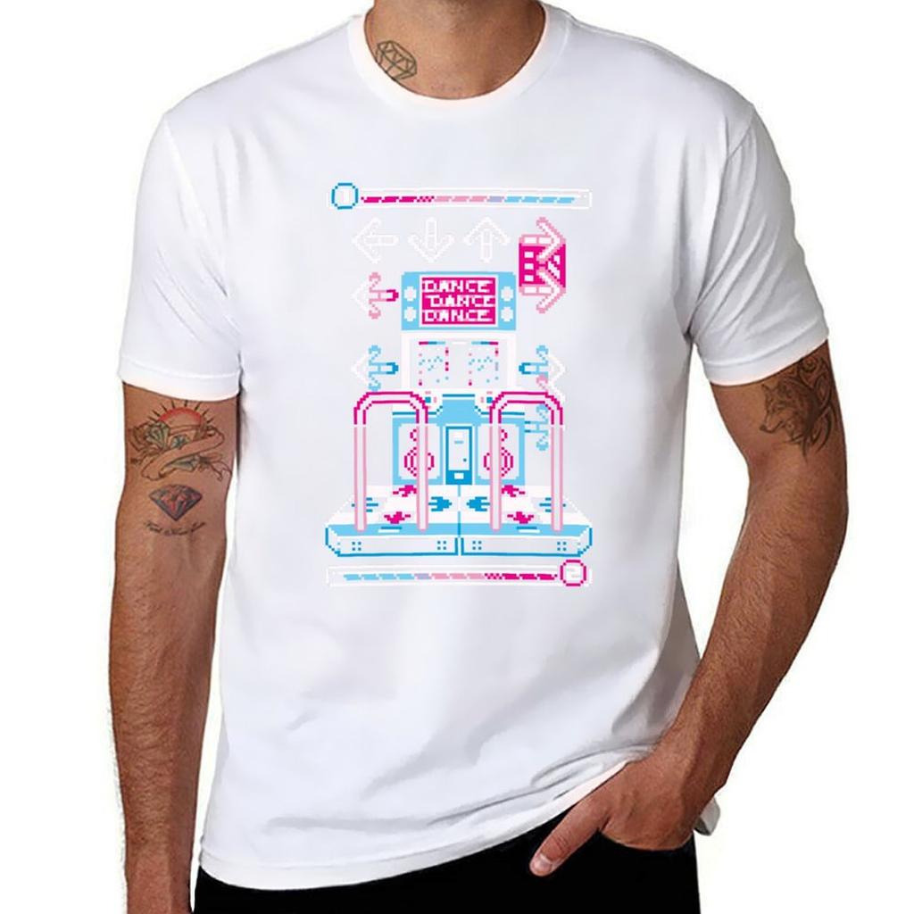 Dance Arcade TShirt Casual Loose Fit Short Sleeve TShirt