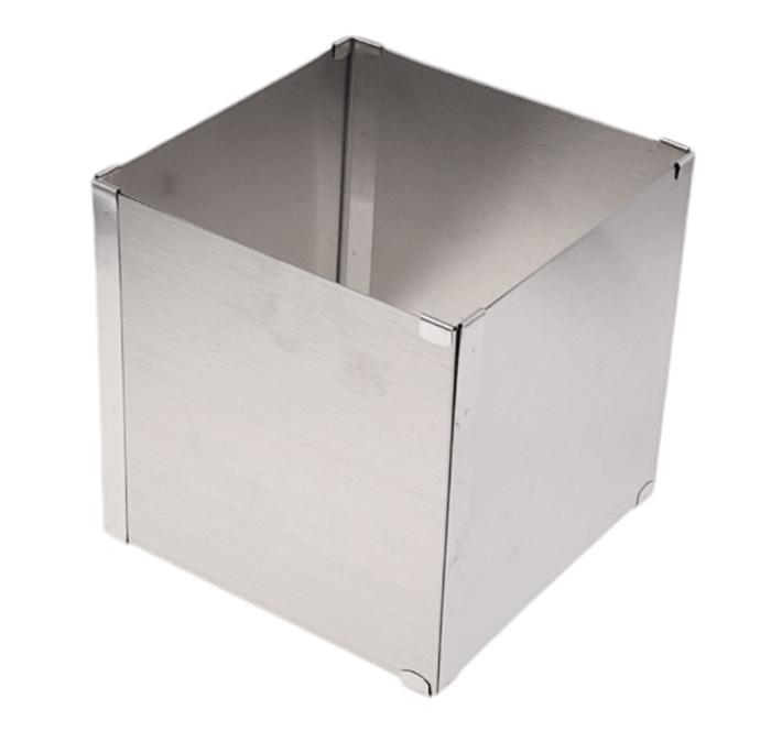 Adjustable Edge High Rectangular 15x15/28x28cm Baking Tray