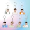 Брелок в повседневном стиле BTS, Фотобрелок Bangtan Boys, Подвеска на сумку для K-pop айдолов, для фанатов ARMY(Джин РМ Шуга Чимин Ви Джей-Хоуп Чонгук)