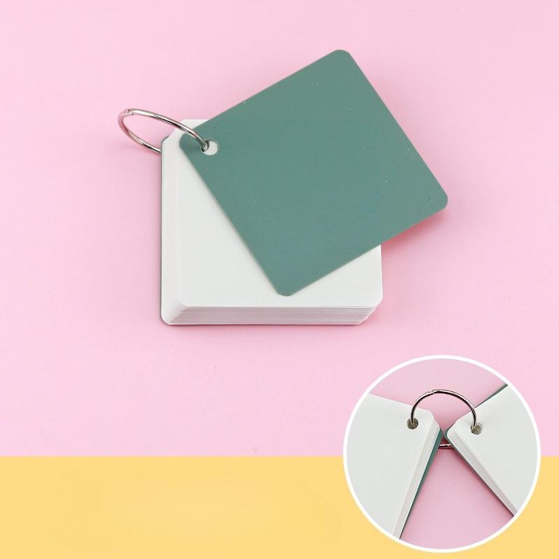 Портативный блокнот с отрывными листами, кольцо для блокнота, липкая заметка для студентов, сотрудников, каваи, канцелярские принадлежности, дневник, карты, стильная брошюра, брошюра