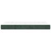 347711 vidaXL Pocket Spring Bed Mattress Dark Green 90x190 Cm Thickness 20 Cm