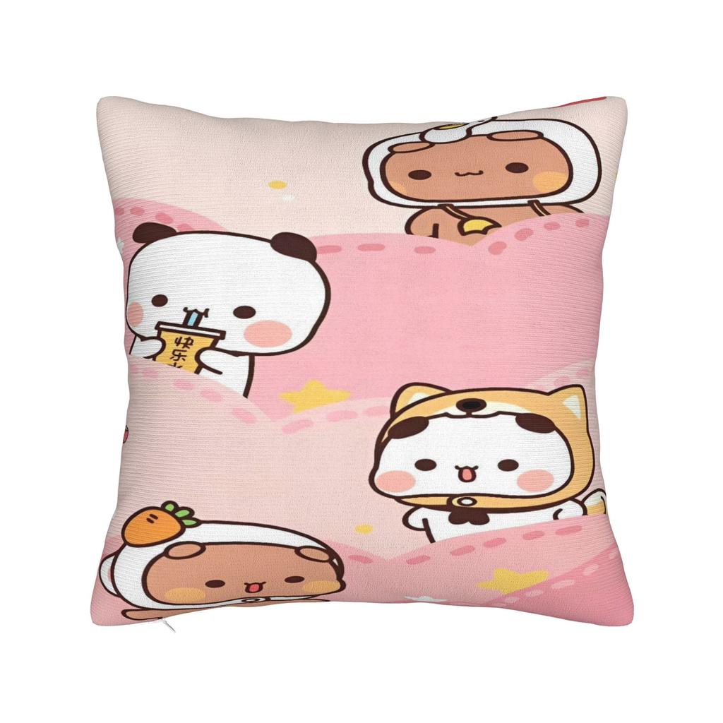 Наволочка Бубу и Дуду Мягкая наволочка-подушка Милая забавная наволочка для свадебной вечеринки, домашнего декора