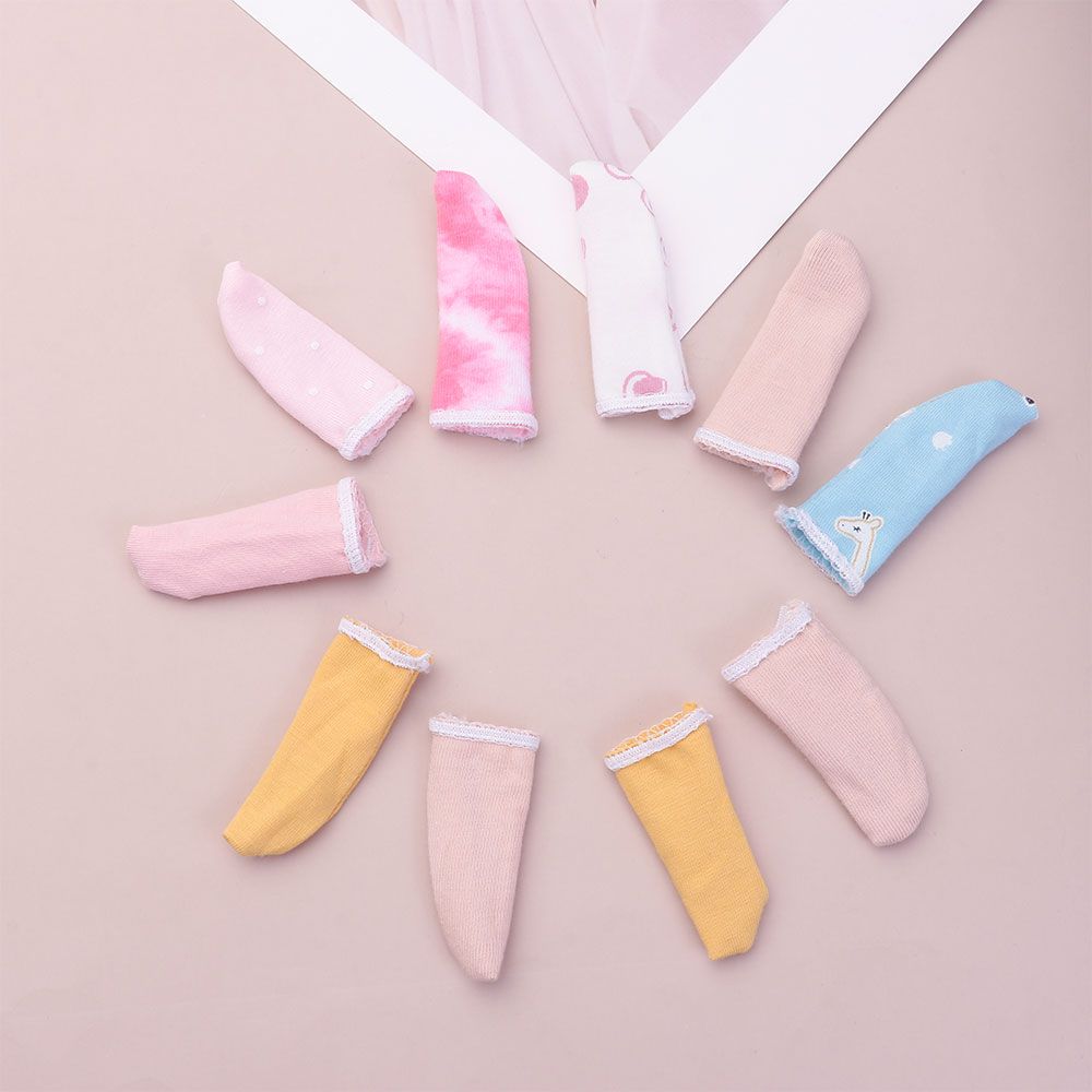 Household Breathable Fingertips Protector Gloves Picking Finger Cover Finger Cots Finger Covers