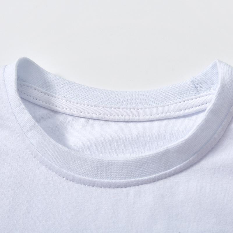 Футболка из хлопка Летняя футболка из хлопка для мальчика Детский топ с водяным знаком Детская футболка с рисунком «Ракета»