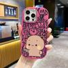 Phone case: 2D flat design suitable for iPhone 18 17 16 15 14 13 Pro protective case, couple style, simple and cute, Christmas and Halloween gift