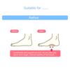 1 Pair Flat Feet Orthotic Plantar Fasciitis Arch Support Sleeve Cushion Pad Heel Spurs Foot Care Insoles Foot Pad