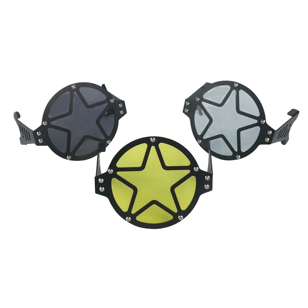 Мистер. Быстрая защита фары (желтый) для Honda Monkey 125/DAX125