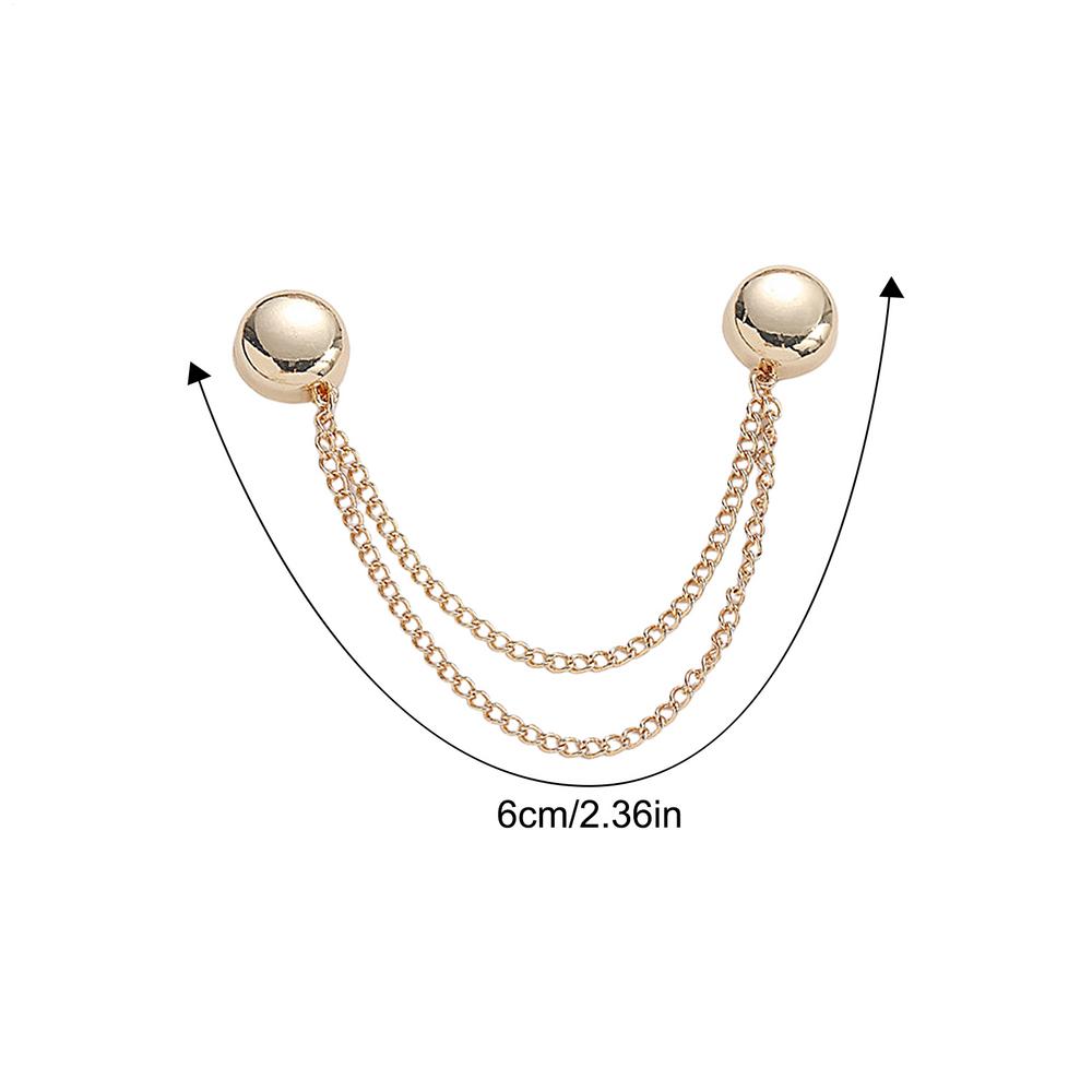 4 шт./компл. Магнитная застежка-цепочка для одежды, магнитные зажимы для одежды с цепочкой, прочная застежка-булавка, завязка на запястье, пуговица для длинных брюк