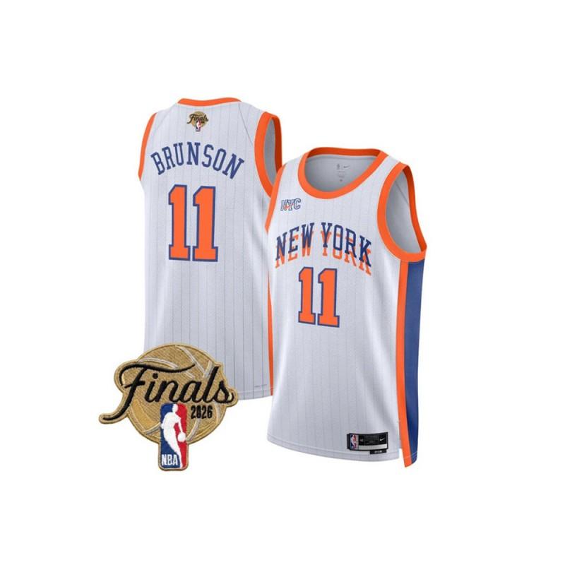 Customizable NBA New York Knicks Jalen Brunson Jersey 11 8 Basketball Uniform Shirt Men Women Sportswear