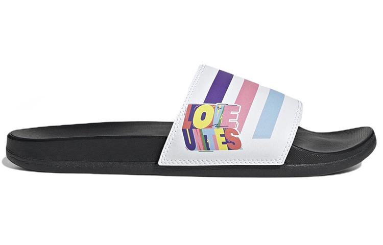 adidas Сандалии Adilette Comfort Облачно-белый Полутурбо-импульс Янтарный GZ4690