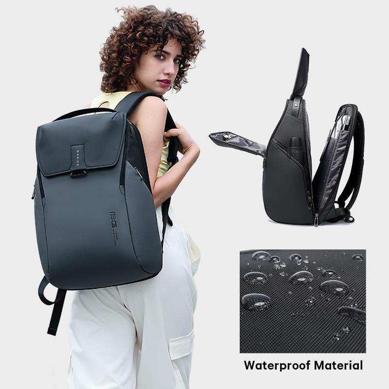 Bange Laptop Bag Backpack for Men Multifunctional Business Waterproof Laptop Backpack 15.6 Inch School Backpack Mochila Women