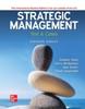 The Strategic Management: Text and Cases ISE Book