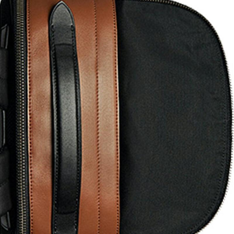 Coach Кожаный повседневный рюкзак Graham Мужской рюкзак Коричневый C2934-QBSD