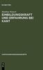 The Einbildungskraft Und Erfahrung Bei Kant : 155 Book