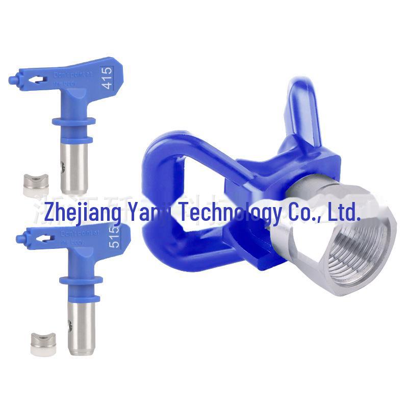 Комплект безвоздушного распылителя высокого давления: Форсунка, седло «утконос», труба, фильтр распылителя, удлинительный стержень.