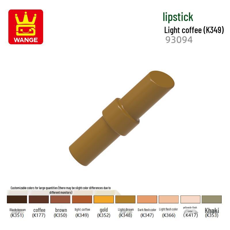 Wange Toys DIY Набор строительных блоков для губной помады из мелких деталей 93094 - Образовательный набор для сборки