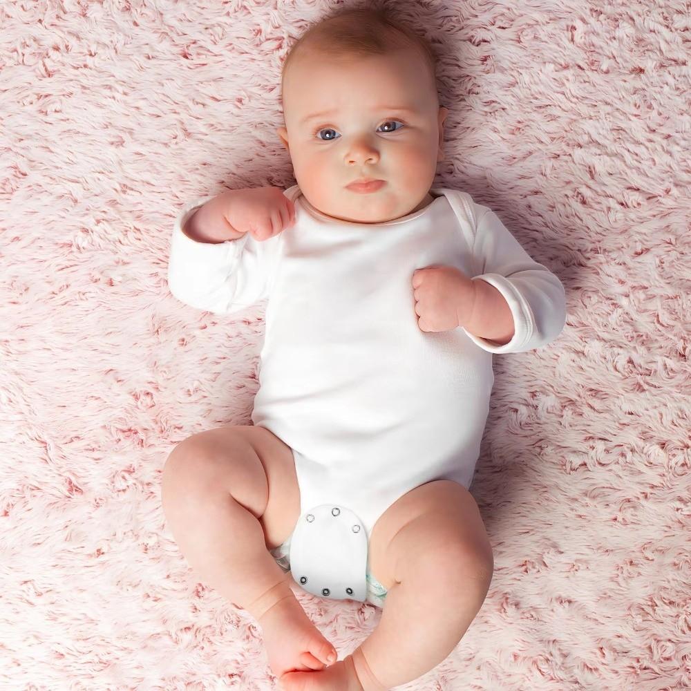 5 шт. Милые хлопковые удлинители боди белого цвета, супер-удобные удлиняющие накладки, мягкий удлинитель боди для мальчиков и девочек