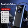 Автомобильный воздушный насос 120 Вт 12 В Портативный беспроводной воздушный компрессор с ЖК-цифровым дисплеем Насос для накачивания автомобильных шин Электрический насос для накачивания шин
