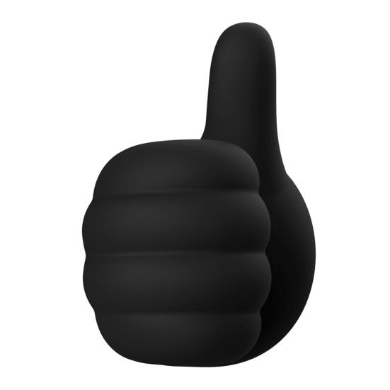 1/6/12/24Pcs Self Adhesive Cable Clips Pencil Holders Waterproof Wide Application Silicone Thumbs-Up Wall Hooks