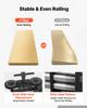 Rolling Mill 4-in-1 Round Flat Square Half-Round Pressing Roller Mill, Manual Jewelry DIY Tool, 0.03-7 mm Adjustable Thickness, Stable & Even Rolling,
