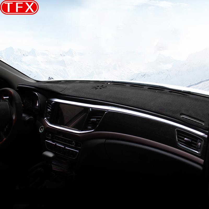 Автомобильный Стайлинг Коврик для приборной панели Коврик для приборной панели Чехол для приборной панели Зонтик для приборной панели Крышка Tappeto для Trumpchi Gs8 2017- Gac 