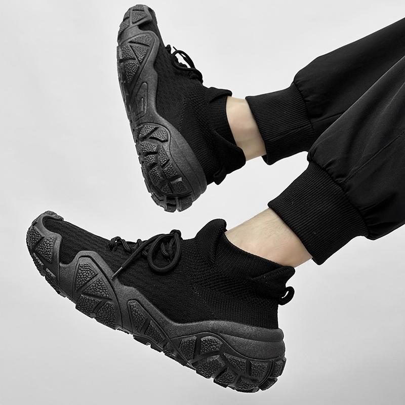 Дизайнерская популярная мужская и женская повседневная спортивная обувь для активного отдыха, дышащие кроссовки, мужские носки для ходьбы на платформе, кроссовки