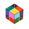 Scientific Magic Prism Cube 40Mm Hexahedral Crystal Magic Cmy Cube 3D Color Cube Photography Prism Workspace Table Ornament Toys
