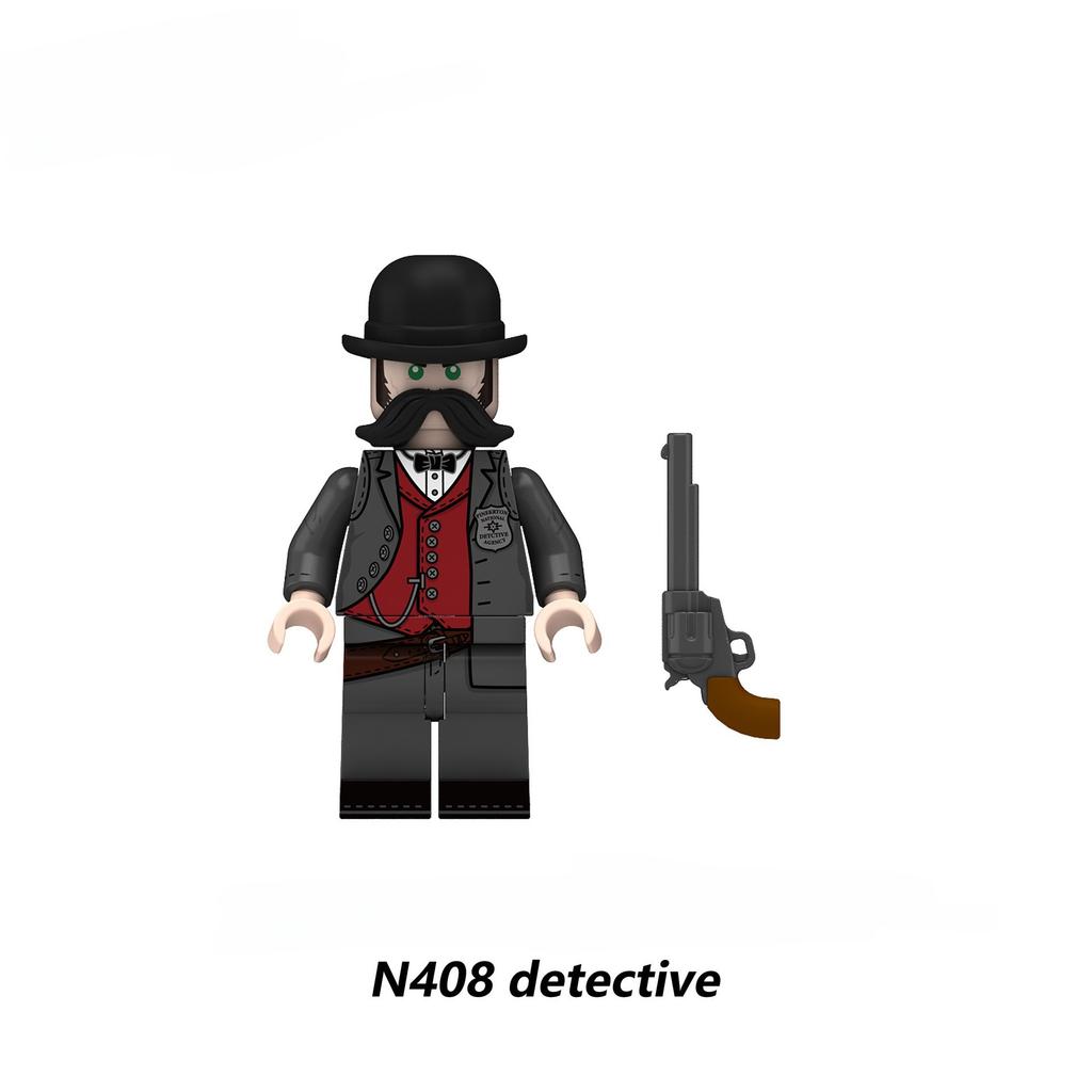 Серия фильмов Персонаж ковбоя Строительные блоки Детские игрушки-конструкторы