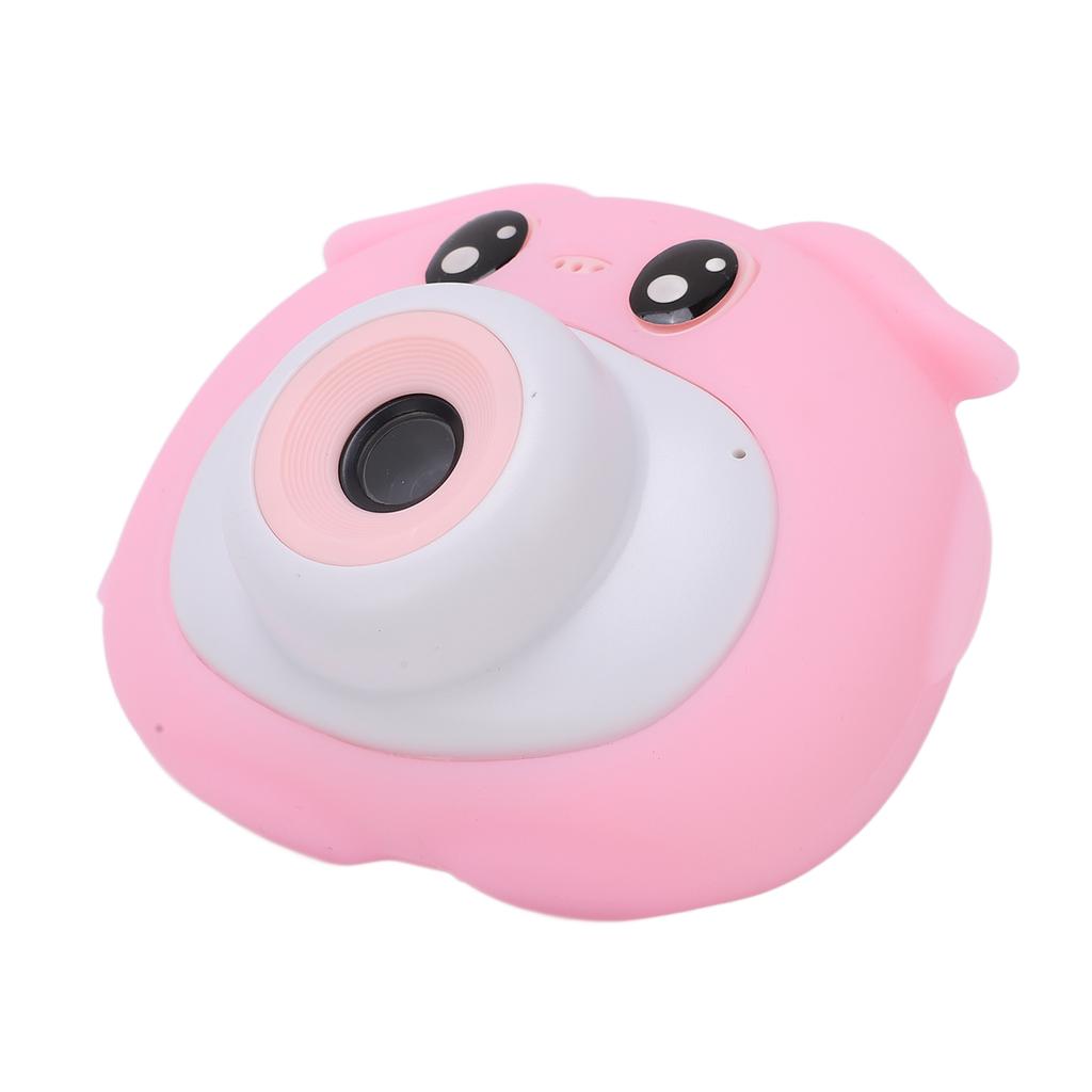 Kids Cartoon Digital Camera Children Mini Video Camera for Girls Boys Picnic CampingPink
