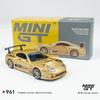 МИНИГТ 1:64 Toyota Supra A80 Top Secret GT-300 Top Secret Золотой MGT Литой Автомобиль Модель 961