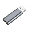USB-адаптер для преобразования аудиосигнала Внешняя звуковая карта USB Адаптер-переходник для наушников Мини-разъем Аудиоинтерфейс Вход для наушников Совместимость с