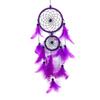 Feather Pendant Decoration Ornament Car Pendant Feather Wind Chimes Decor DIY Handmade Dream Catcher Material Kit