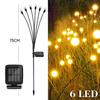 Solar LED Light Outdoor Garden Decoration Landscape Lights Firework Firefly Lawn Lamps Country House Terrace Balcony Decor Lamp