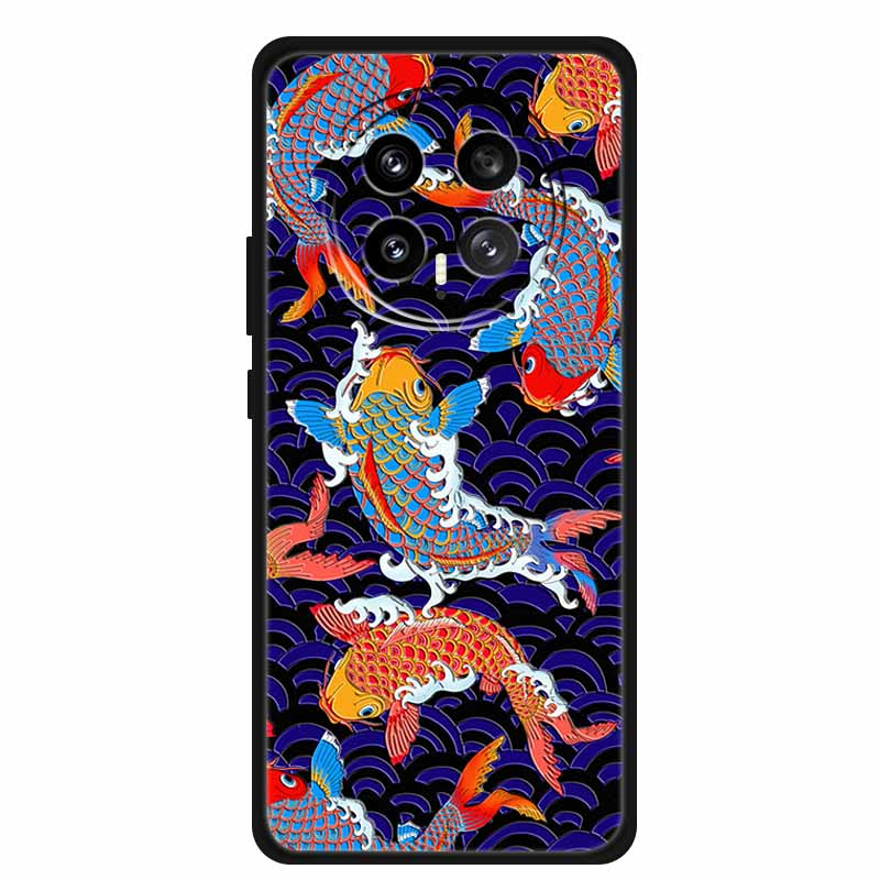 3D Emboss Case For Honor Magic 8 5G Phone Case 8 Pro Flowers Silicone Soft Coque Funda For Honor Magic8 Pro Back Cover Case Bag