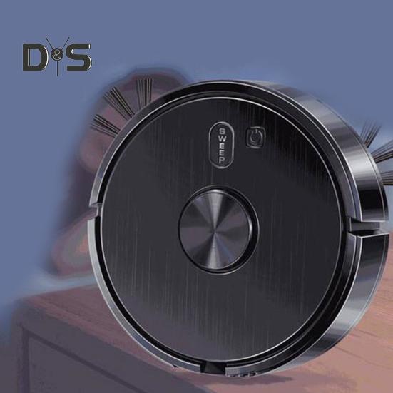 Подметающий робот-пылесос Ультратонкий дизайн Мощное всасывание Низкий уровень шума Работающий от аккумулятора пылесос