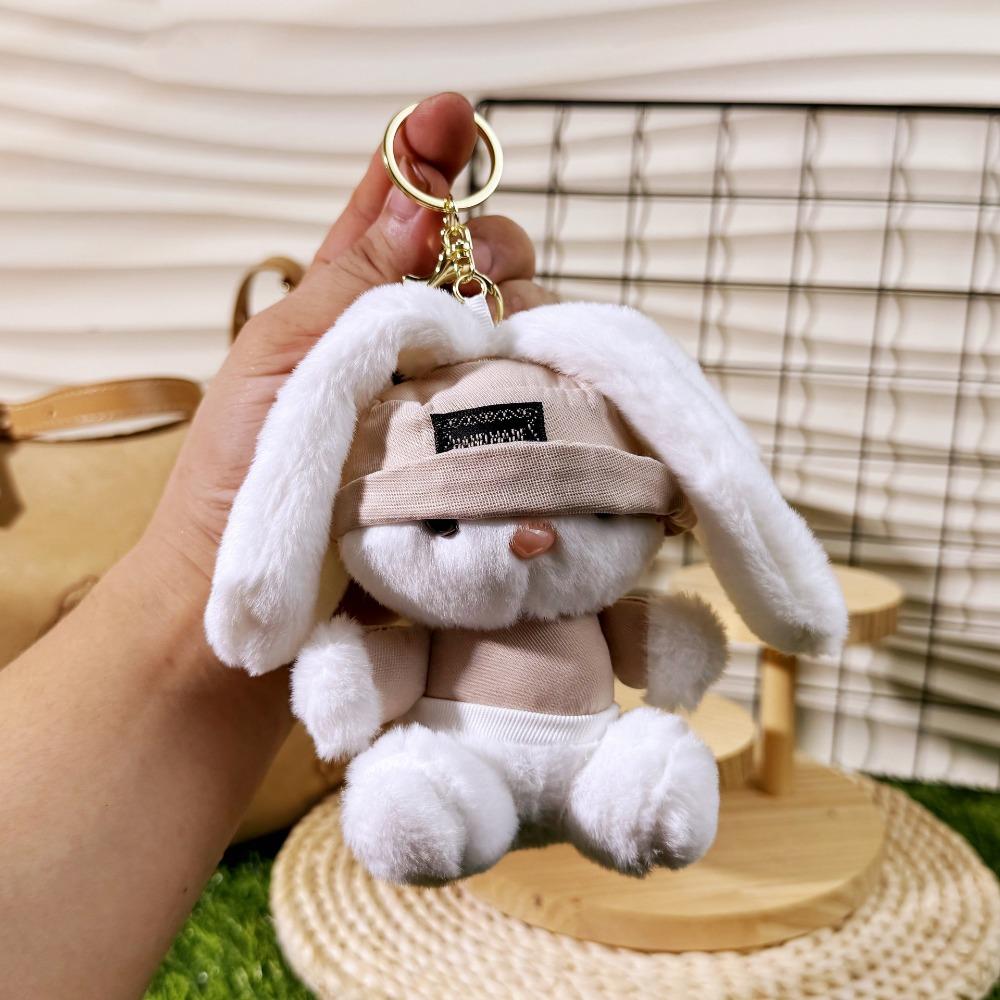 Plush Rabbit Plush Pendant Cartoon Long Eared Rabbit Pendant Backpack Pendant Gift Giving