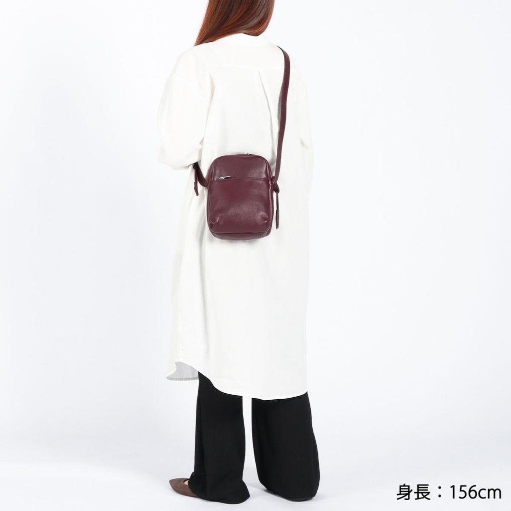 Aniary 07-03005 Сумка через плечо Темно-синяя Кожаная Компактная Crossbody с брелоком