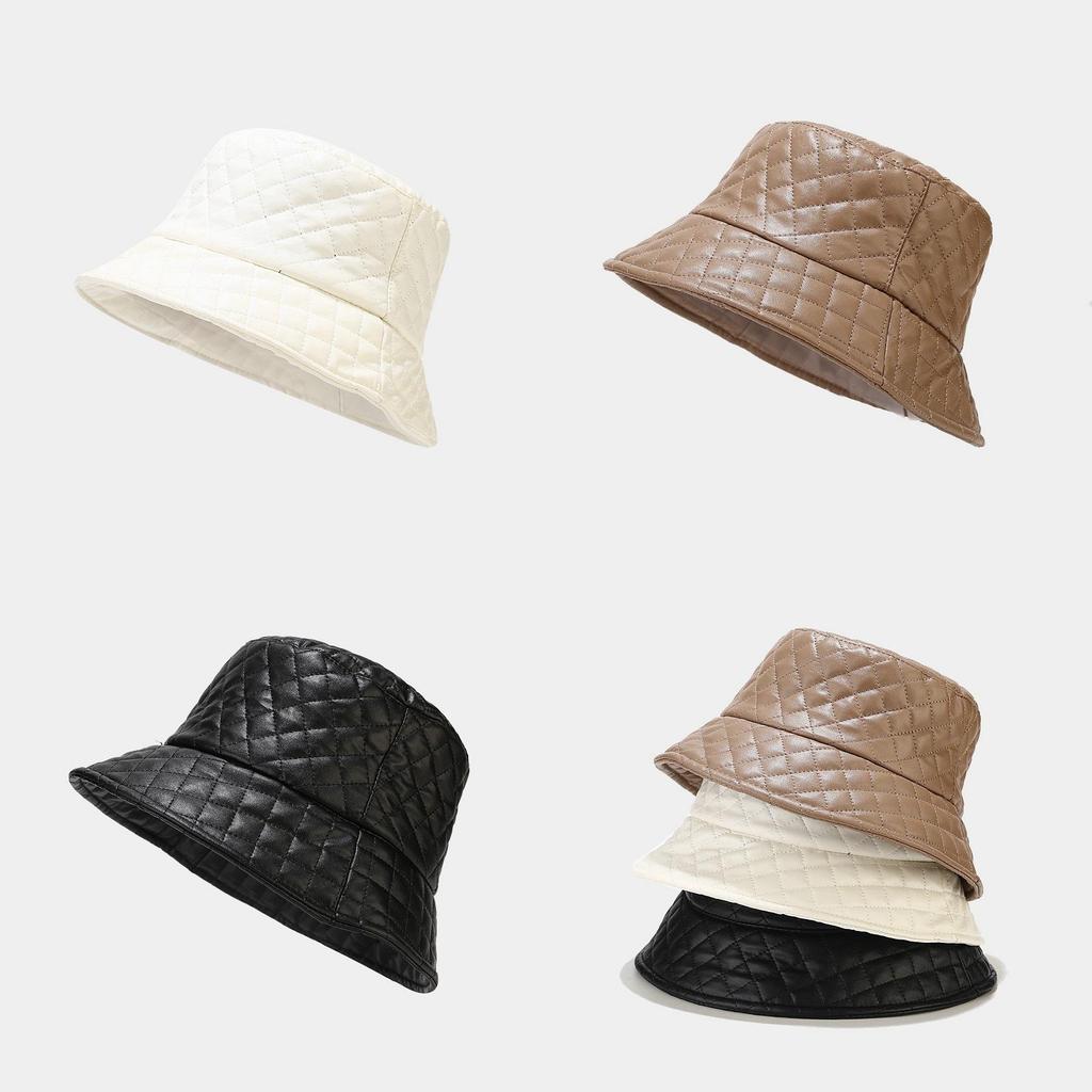 Минималистичная кожаная кепка-рыбака с коротким козырьком для защиты от солнца и повседневной носки