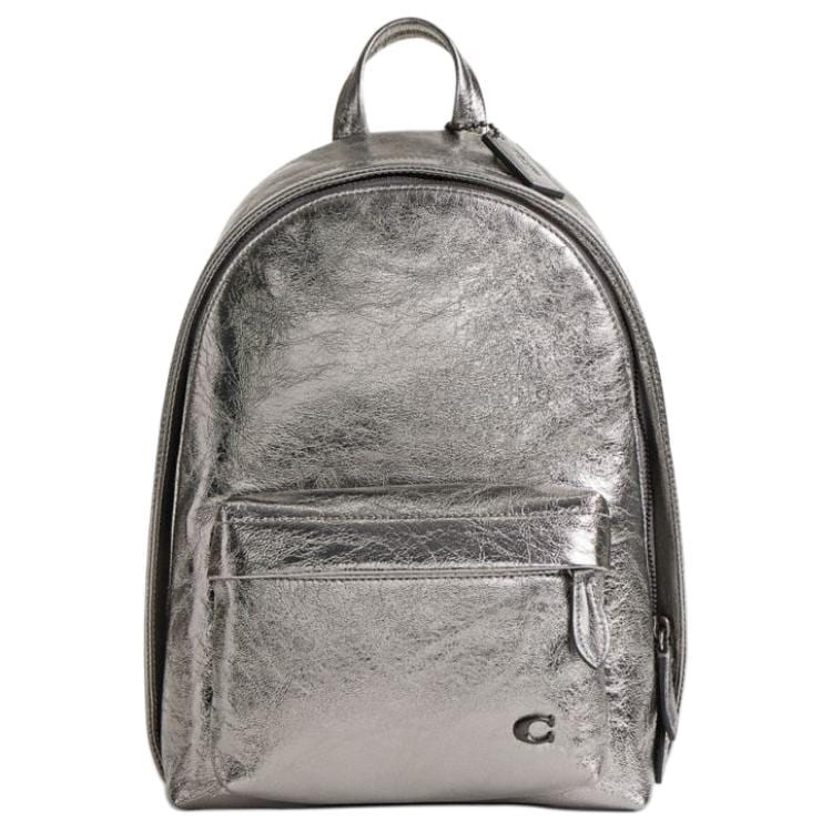 COACH Leather Backpack Small Men's Anthracite CW415-ANT