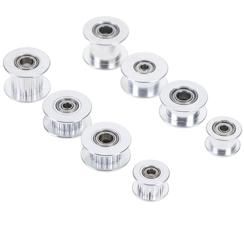 Gt2 Idler Timing Pulley Bearing 16T 20T 3/5Mm Bore F 6Mm Belt Reprap 3D Printer