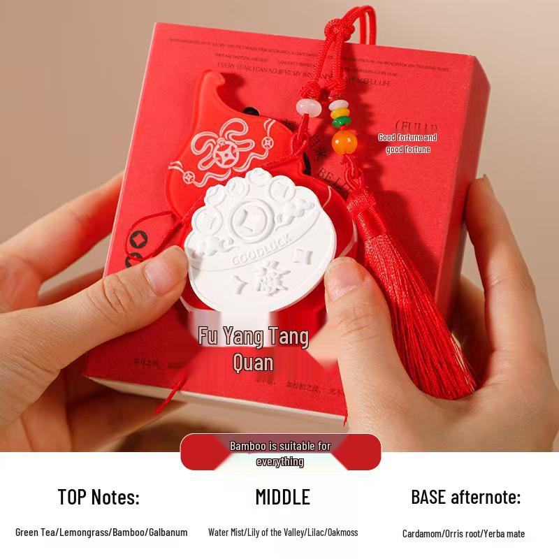 Red Scented Hanging Air Freshener for Cars & Wardrobes