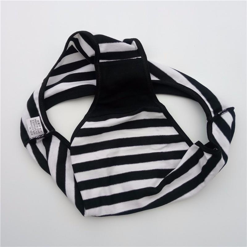 Cotton Panties for Woman Sexy Lace Underwear Briefs Set Lingerie Girls Ladies Bikini Underpants Striped Print Knickers 10Pcs/set