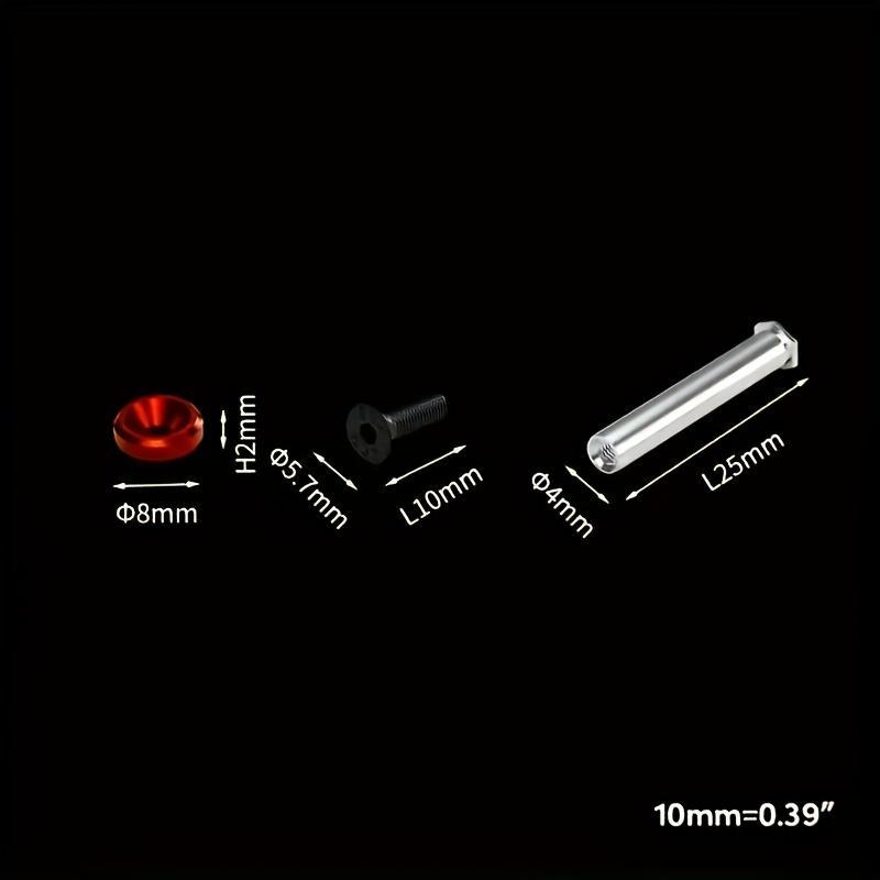 13 pieces / 1 set, computer case fan installation kit, including stainless steel screws, locking nuts and washers