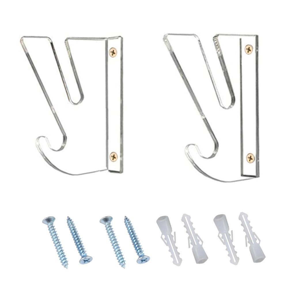 Настенная стойка для скейтбордов с крючками для хранения 2шт настенная стойка для скейтбордов